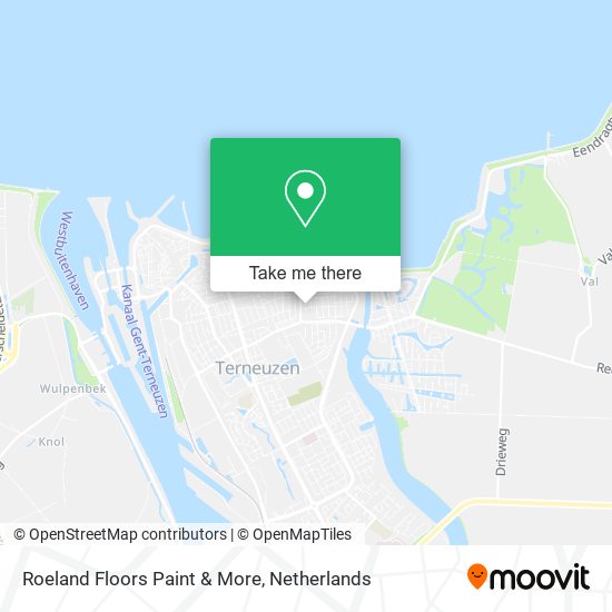 Roeland Floors Paint & More map