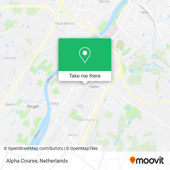 Alpha Course map