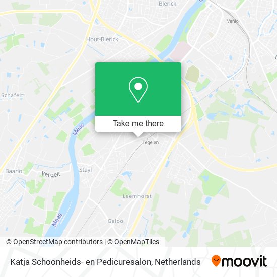 Katja Schoonheids- en Pedicuresalon map
