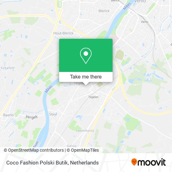 Coco Fashion Polski Butik map