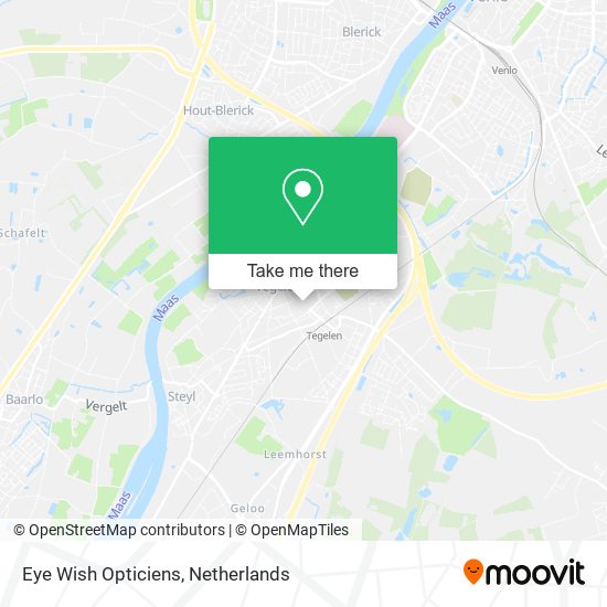 Eye Wish Opticiens map