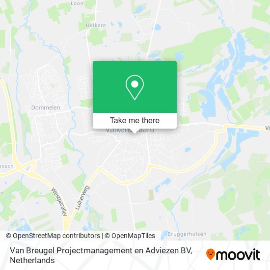 Van Breugel Projectmanagement en Adviezen BV Karte