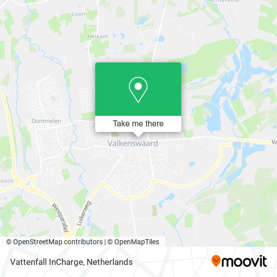 Vattenfall InCharge map