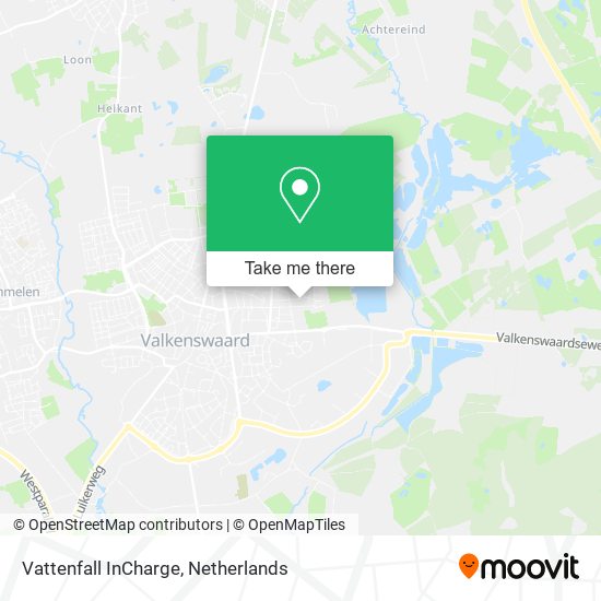 Vattenfall InCharge map