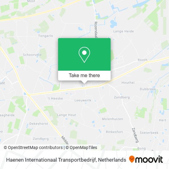 Haenen Internationaal Transportbedrijf map