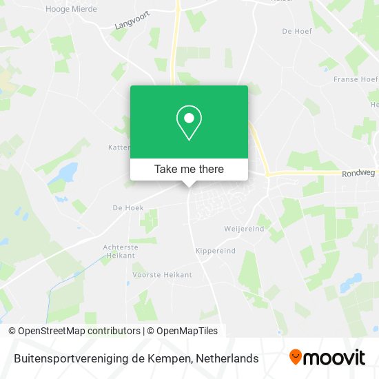 Buitensportvereniging de Kempen map