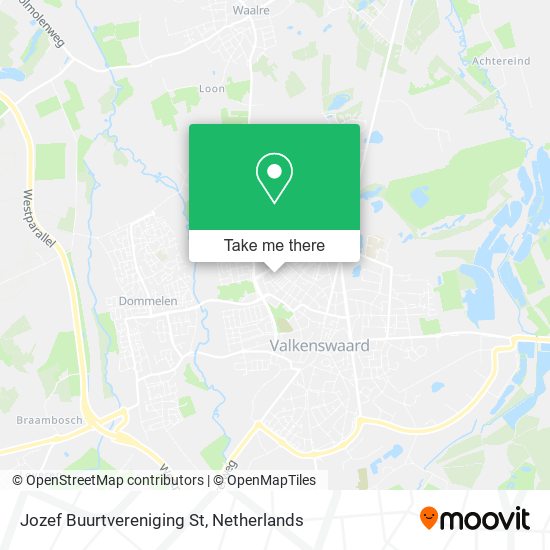 Jozef Buurtvereniging St map