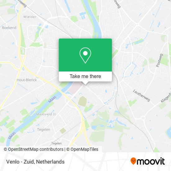 Venlo - Zuid map