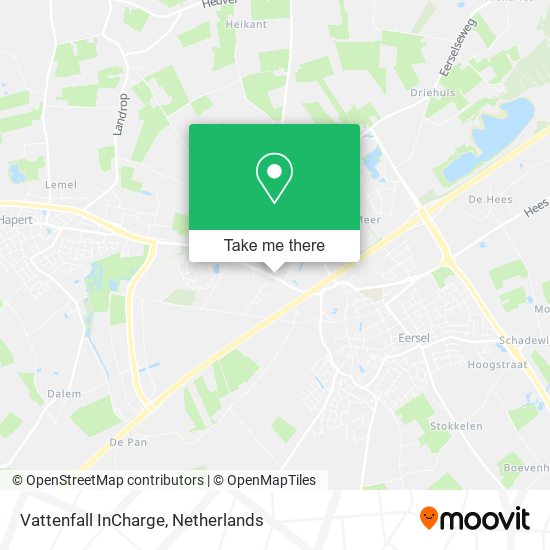 Vattenfall InCharge map