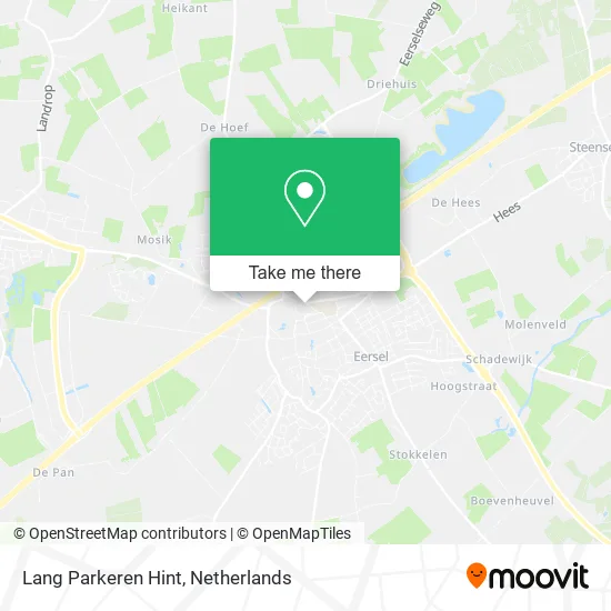 Lang Parkeren Hint map
