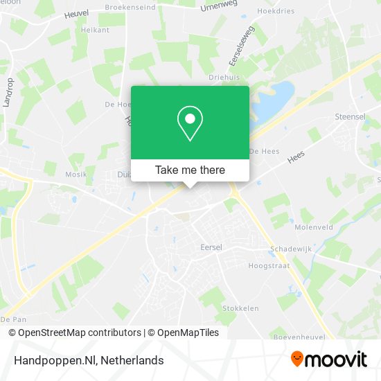 Handpoppen.Nl map