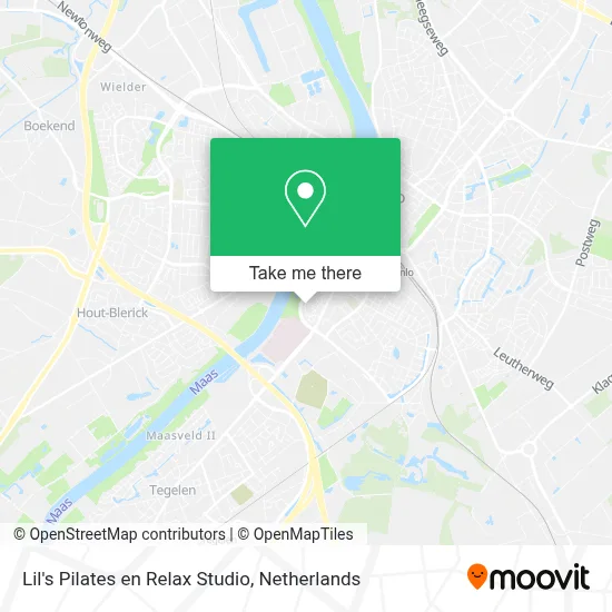 Lil's Pilates en Relax Studio map