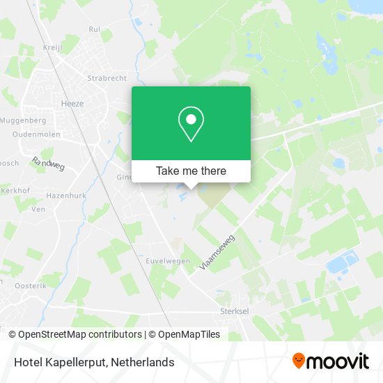 Hotel Kapellerput map