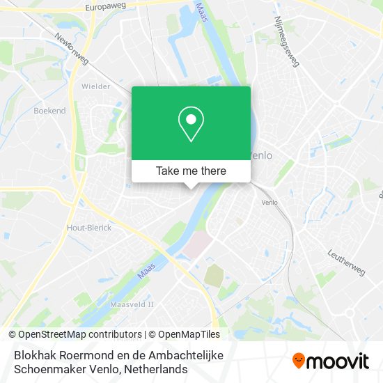 Blokhak Roermond en de Ambachtelijke Schoenmaker Venlo map