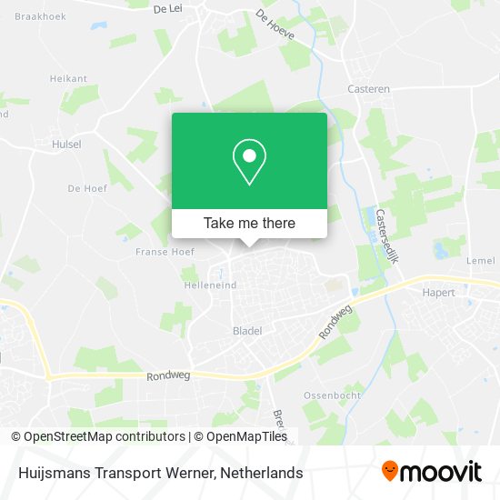 Huijsmans Transport Werner map