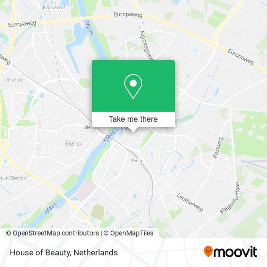 House of Beauty map