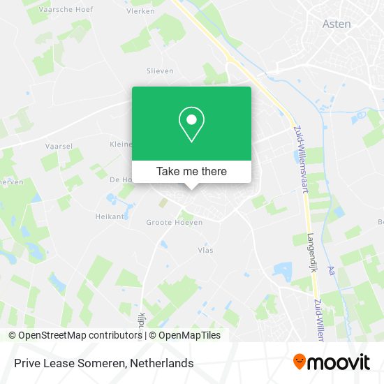 Prive Lease Someren map