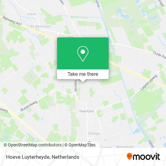 Hoeve Luyterheyde map