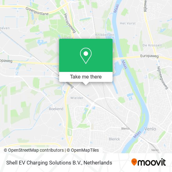 Shell EV Charging Solutions B.V. map