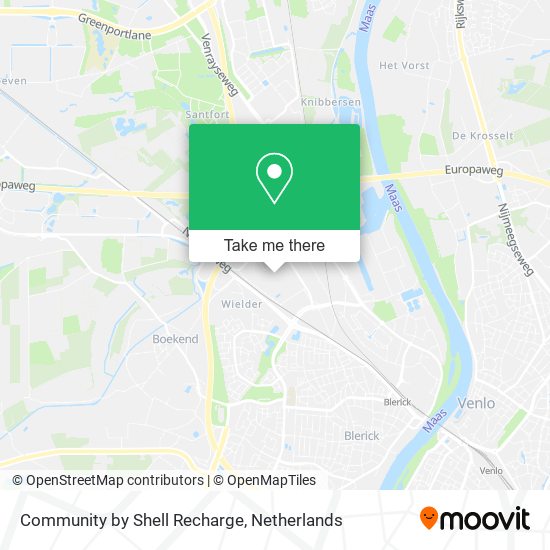 Community by Shell Recharge map