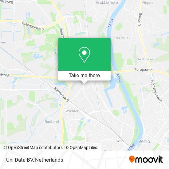 Uni Data BV map