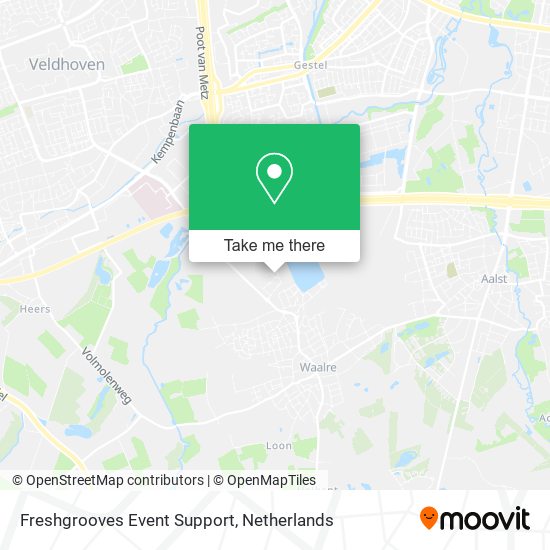 Freshgrooves Event Support map