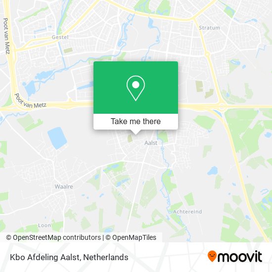 Kbo Afdeling Aalst map