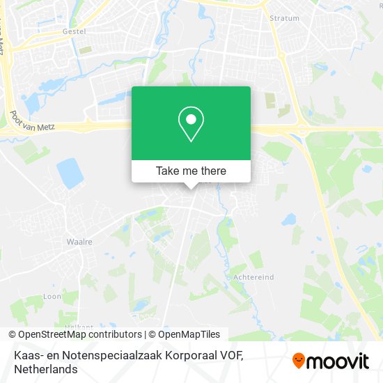 Kaas- en Notenspeciaalzaak Korporaal VOF map