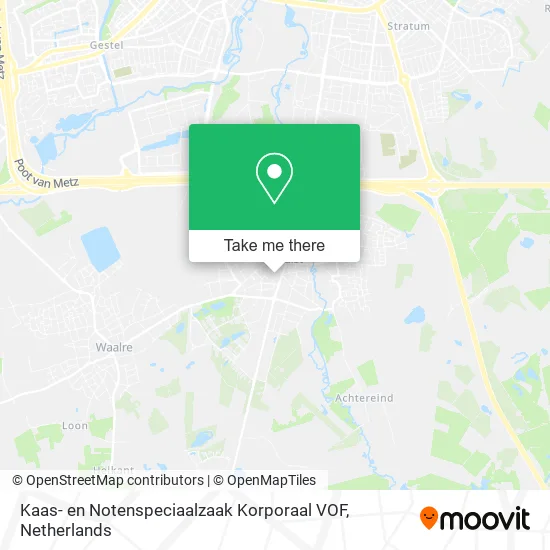 Kaas- en Notenspeciaalzaak Korporaal VOF map