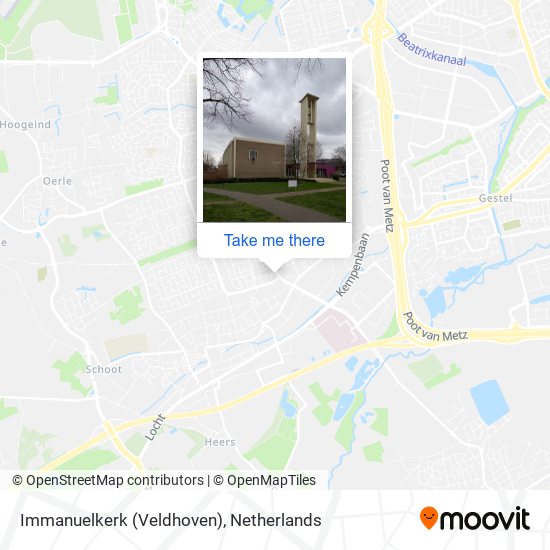 Immanuelkerk (Veldhoven) map