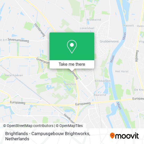 Brightlands - Campusgebouw Brightworks map