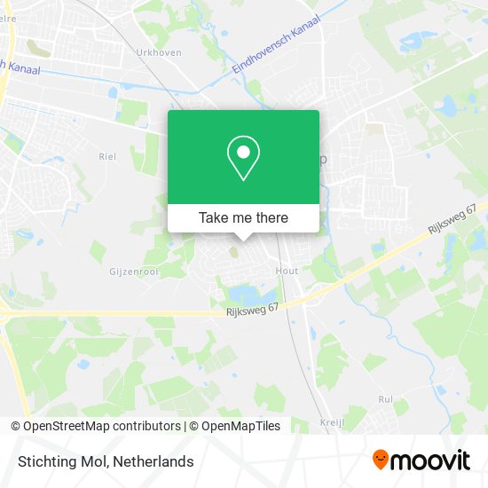 Stichting Mol map