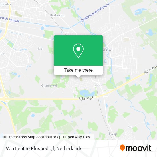 Van Lenthe Klusbedrijf map