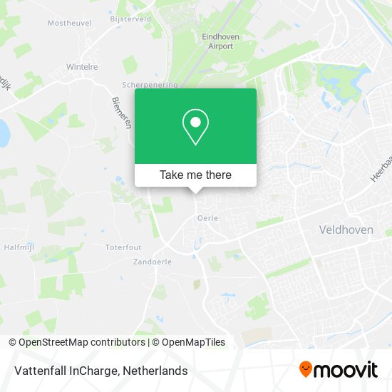 Vattenfall InCharge map