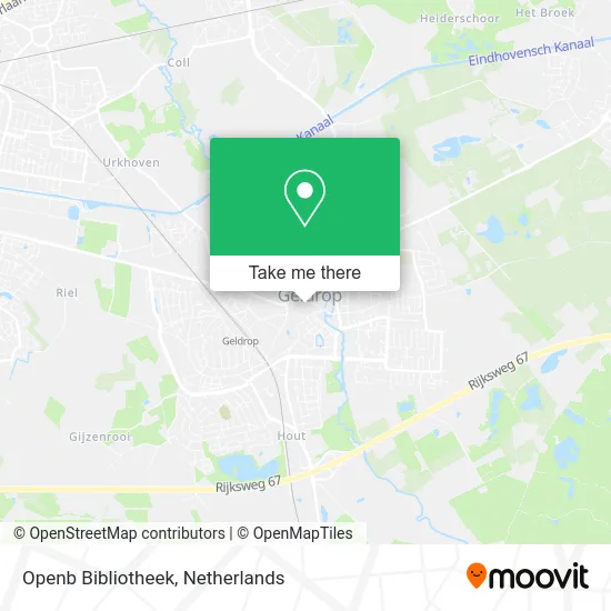 Openb Bibliotheek map