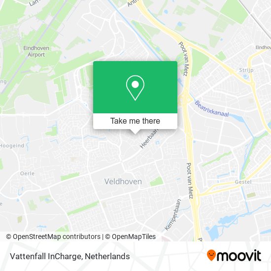 Vattenfall InCharge map