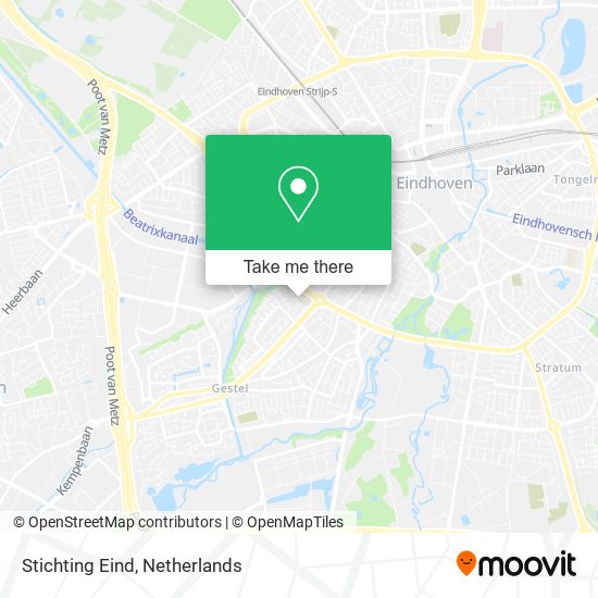 Stichting Eind map