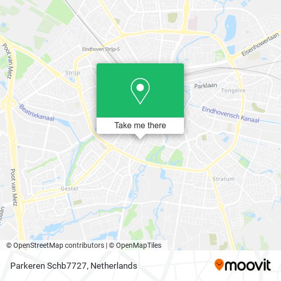 Parkeren Schb7727 map