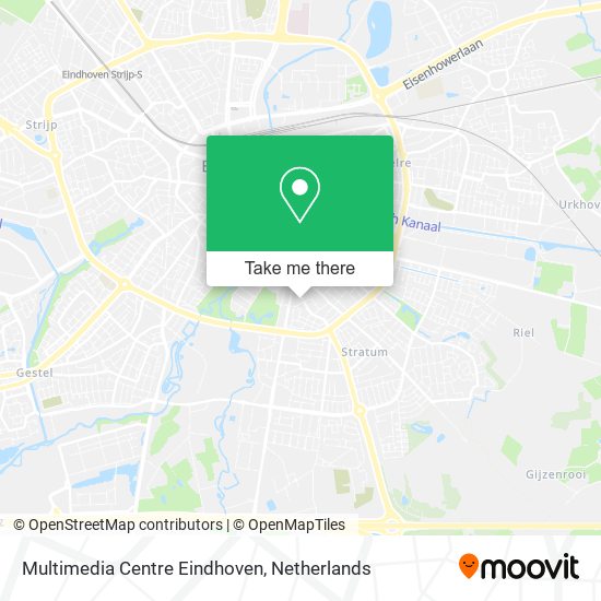 Multimedia Centre Eindhoven map