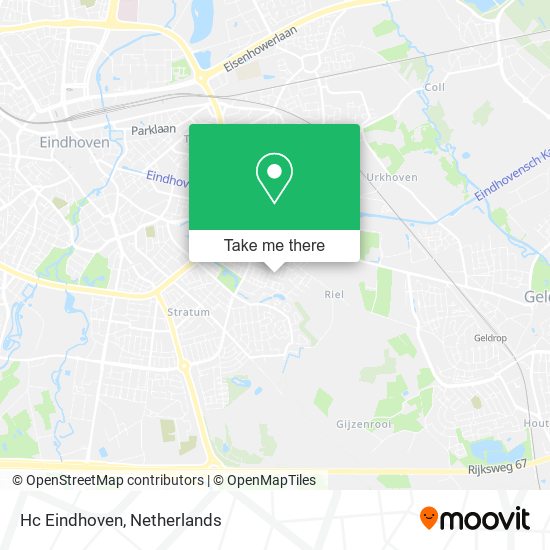 Hc Eindhoven map