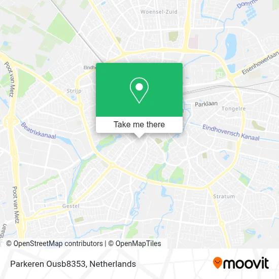 Parkeren Ousb8353 map
