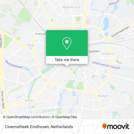 Cinematheek Eindhoven map