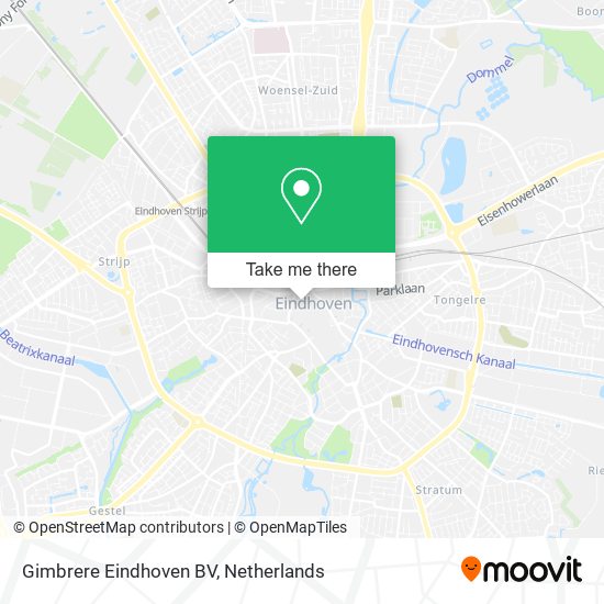 Gimbrere Eindhoven BV Karte