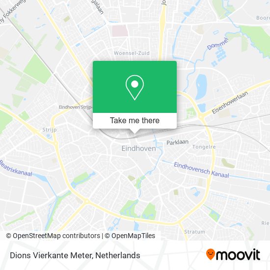 Dions Vierkante Meter map