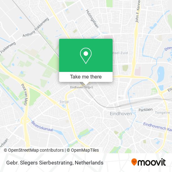Gebr. Slegers Sierbestrating map