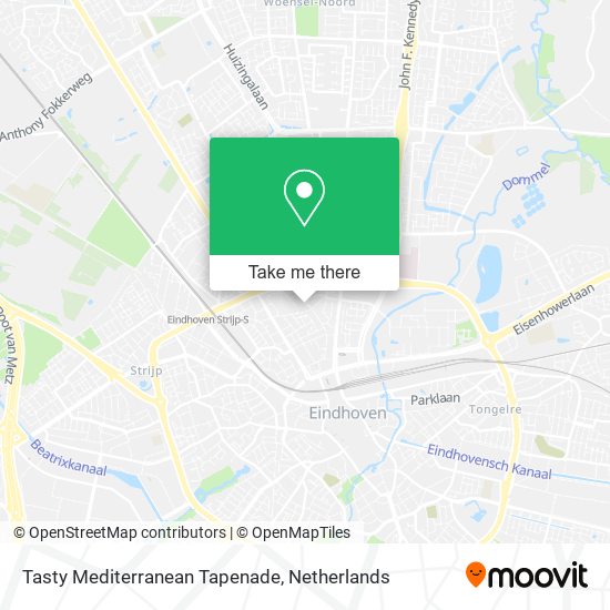 Tasty Mediterranean Tapenade map