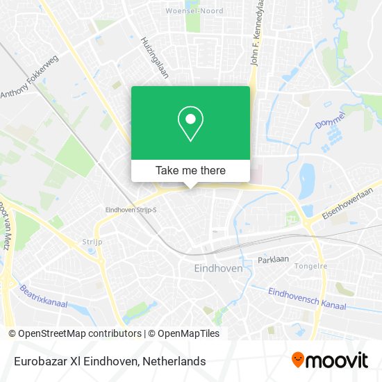 Eurobazar Xl Eindhoven map