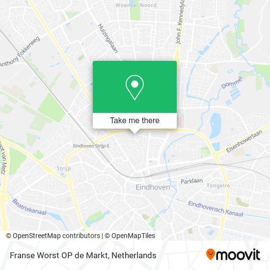 Franse Worst OP de Markt map