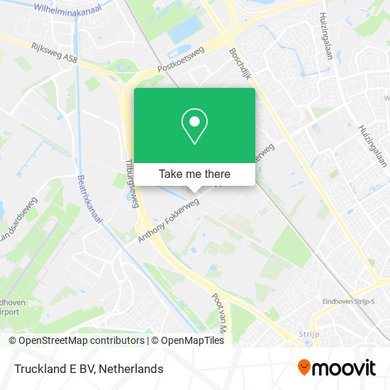 Truckland E BV map