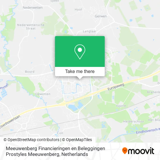 Meeuwenberg Financieringen en Beleggingen Prostyles Meeuwenberg map